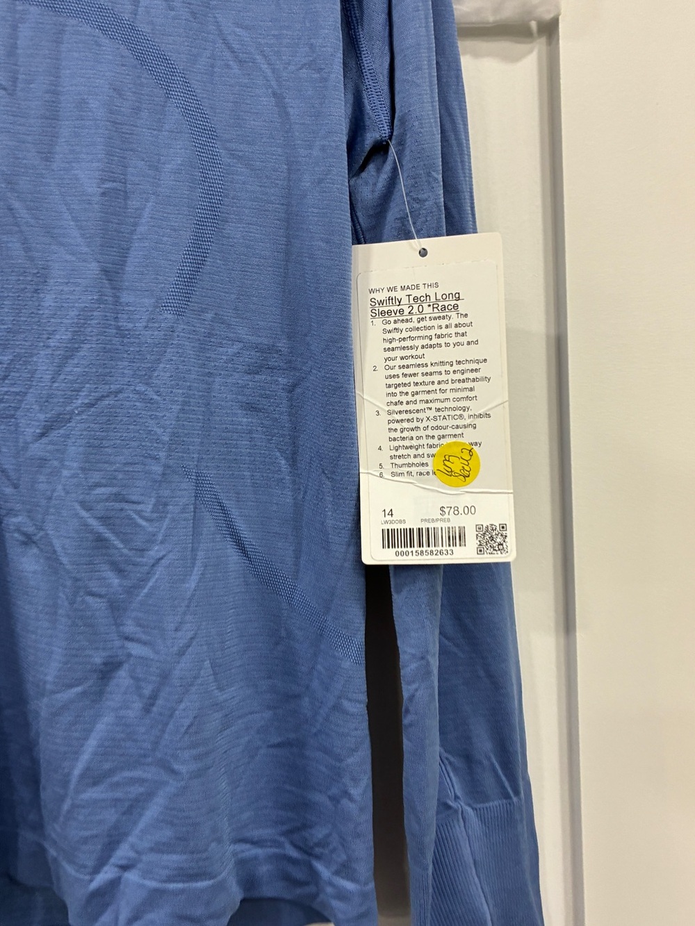 Lululemon Swiftly Tech Long Sleeve 2.0 Race Length To